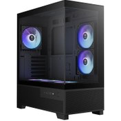 تصویر کیس کامپیوتر گیم دیاس مدل Aura GC12 ARGB Mid Tower مشکی Gamdias Aura GC12 ARGB Mid Tower Black Computer Case