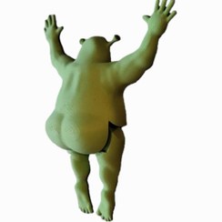 تصویر مگنت یخچال شرک هولدر کاغذ 