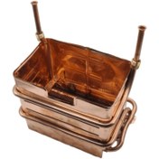 تصویر مبدل حرارتی آبگرمکن بوتان مدل 4115 ظرفیت ۱۵ لیتر 