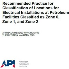 تصویر API RP 505- 2025- Recommeded Practicr for Classification of Locations for Electrical Installations at Petroleum Facilities Classified as Zone 0, Zone 1, and Zone 2- دانلود استاندارد 