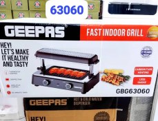 تصویر گریل سریع جیپاس مدل GBG63060 Geepas Fast Indoor Grill- GBG63060