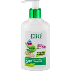 تصویر ژل شستشوی صورت الیو مخصوص پوست چرب حجم ۱۷۵ میلی لیتر با آلوئه ورا و علف لیمو 