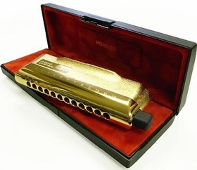 تصویر سازدهنی کروماتیک هوهنر مدل CX-12 Gold ا Hohner CX-12 Gold Hohner CX-12 Gold