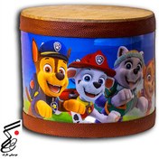 تصویر طبلک کودک انیمیشن همراه با کاور ابردوزی 