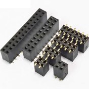 تصویر پین هدر مادگی ۲٫۵۴ میلی متر۱۰ پین نوع SMD Pin Header Female 2*5 SMD