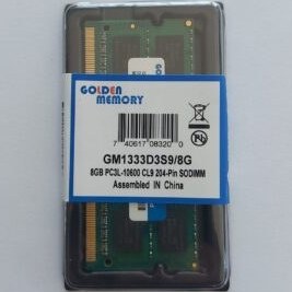تصویر رم لپ تاپ 8گیگ DDR3 فرکانس 1333 واتاژ1.5ولت گلدن مموری نو اورجینال ا RAM LAPTOP 8G DDR3 BASS 1333 VOL:1.5V GOLDEN-MEMORY NEW ORGINAL RAM LAPTOP 8G DDR3 BASS 1333 VOL:1.5V GOLDEN-MEMORY NEW ORGINAL