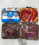 تصویر پتو تک نفره روشا جنس درجه یک در رنگبندی متنوع 