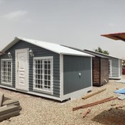 تصویر کانکس ویلایی 18 متری خونه باغی نما سایدینگ طوس 