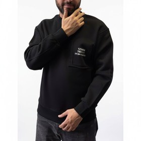 تصویر سویشرت دورس مردانه جیب‌دار طرح استودیو 777 