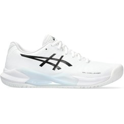 تصویر کفش تنیس اسیکس Asics Gel Challenger 14 Clay (سفید - مشکی) - (( برای اطلاع از سایزبندی تماس بگیرید )) (Clay Court) مخصوص زمین خاک