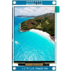 تصویر ماژول 3.2 اینچ بدون تاچ 3.2inch LCD display Module without touch - 240x320 - SPI - ILI9341 