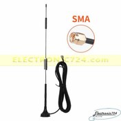 تصویر آنتن جی اس ام GSM Antenna 30cm 3m wire 