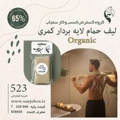 تصویر لیف حمام لایه بردار کمری ارگانیک سنجاب 