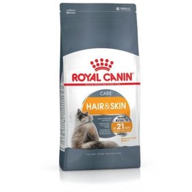 تصویر تغذیه مراقبت از گربه برای مو و پوست 400 گرم برند royal canin Feline Care Nutrition Hair & Skin 400g