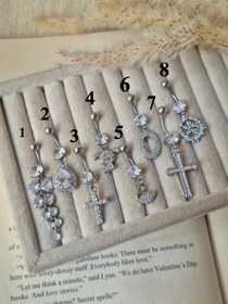 تصویر پیرسینگ ناف 