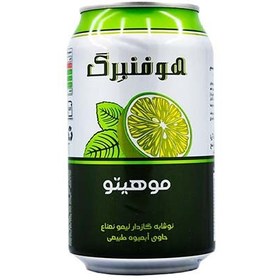 تصویر آبمیوه گازدار قوطی موهیتو 330سی سی هوفنبرگ 