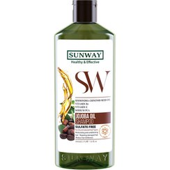 تصویر Sunway sulfate-free shampoo for dry and colored hair 