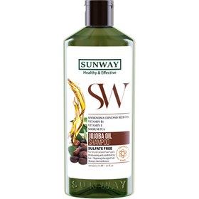 تصویر Sunway sulfate-free shampoo for dry and colored hair 