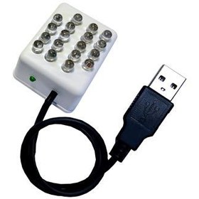 تصویر چراغ فرابنفش UV مدل USB 