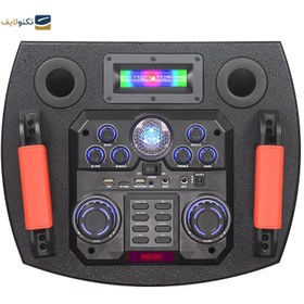 تصویر پارتی باکس بلوتوث NDR-1010S RGB Bluetooth Speaker Portable NDR-1010S Dual 10 Inch Party Box