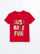 تصویر تیشرت نوزاد پسرانه با یقه دوچرخه‌ای - ال‌سی وایکیکی - LC Waikiki -- 857625362- اورجینال 