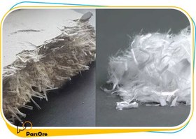 تصویر الیاف بتن شیمی ساختمان P.P (فرکو فایبر) 5کیلو 