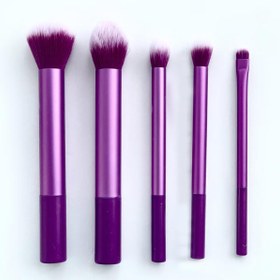 تصویر ست براش ۵تایی - آبی 