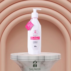 تصویر لوسیون بدن شیلاندر حجم ۴۰۰ میلی لیتر حاوی ویتامین A و E 