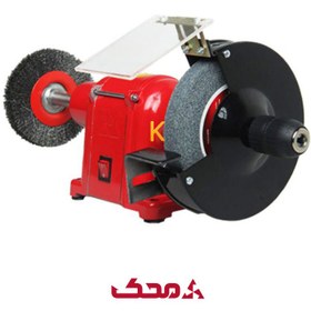 تصویر ماشین سنگ سه کاره (سنگ،سه نظام،فرچه سیمی) MAHAK