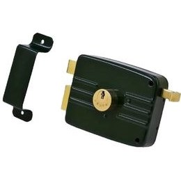 تصویر قفل حیاطی پنج ستاره مدل دوشیاره 