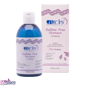 تصویر شامپو پس از کاشت اریس مناسب پوست و موی حساس Aris Fortifying Sulfate Free Shampoo - Sensitive Hair (Ultra Mild)