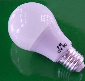 تصویر لامپ ال ای دی حبابی 12 ولت ،9 وات (دی سی) 