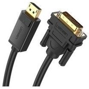 تصویر کابل و مبدل مردانه DISPLAYPORT MEN'S TO DVI 24 1 انتقال تصویر مردان 2 متر Ugreen 