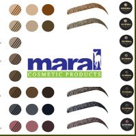 تصویر رنگ ابرو رنگ 05-قهوه ای برزیلی روشن مارال ا Maral Eyebrow Color Maral Eyebrow Color