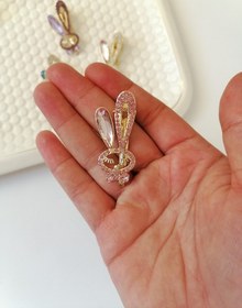 تصویر گیره انبری خرگوش نگینی 