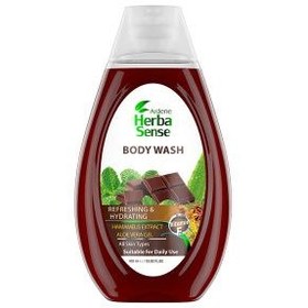 تصویر شامپو بدن شکلات و نعناع آردن هرباسنس با رایحه طراوت بخش حجم 400 میلی لیتر 