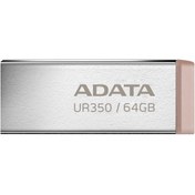 تصویر فلش 64 گیگ ای دیتا Adata UR350 USB3.2 ADATA UR350 USB3.2 FLASH DRIVE