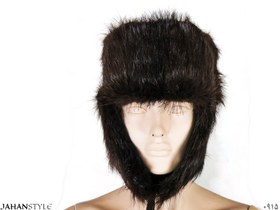 تصویر کلاه روسی خزدار پوست طبیعی سمور 