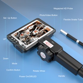 تصویر ویدیوبروسکوب سر چرخشی Ralcam F408B 