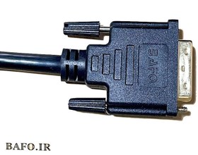 تصویر کابل DVI-D Single Link Bafo | کابل دی وی آی سینگل لینک بافو DVI-D 2M Single Link BAFO