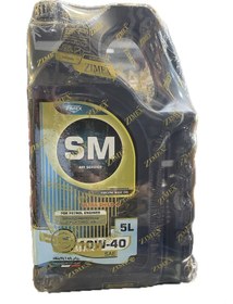 تصویر روغن موتور زیمکس 5lit SM 10w-40 ZIMAX MOTOROIL 10w-40 SM 5lit