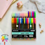 تصویر خودکار 36 رنگ ژیکسوا (اکلیلی،نئونی،پاستلی) 