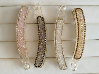 تصویر کلیپس آبشاری نگین دار طرح هلال کد 11 