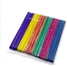 تصویر چوب بستنی رنگی 