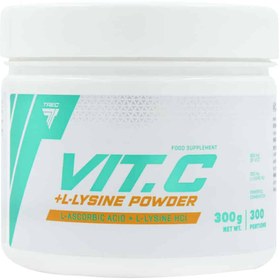 تصویر پودر ویتامین C و ال لیزین ترک نوتریشن ۳۰۰ گرم 