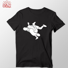 تصویر تیشرت مشکی جودو 