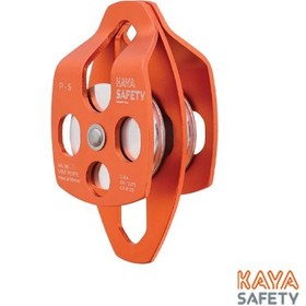 تصویر قرقره‌ی آلومینیومی دوبل بزرگ KAYA SAFETY مدل P-5 