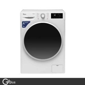 تصویر ماشین لباسشویی جی پلاس 8 کیلویی مدل GWM-M8 GPlus GWM-M880W-IND Washing Machine