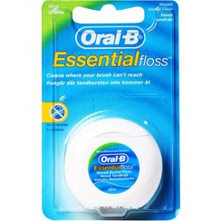 تصویر نخ دندان اورال-بی مدل Essential Floss UK نخ دندان