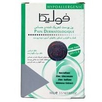 تصویر پن (شوینده غیر صابونی) پن پوست تحریک شده و حساس فولیکا Fulica Anti Redness Repair Syndet Bar